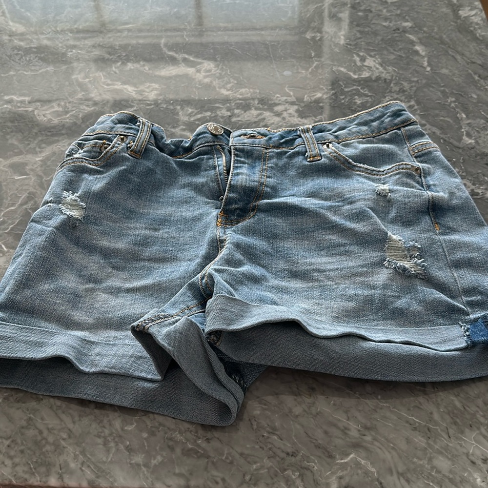 Denim Jean shorts, girls small